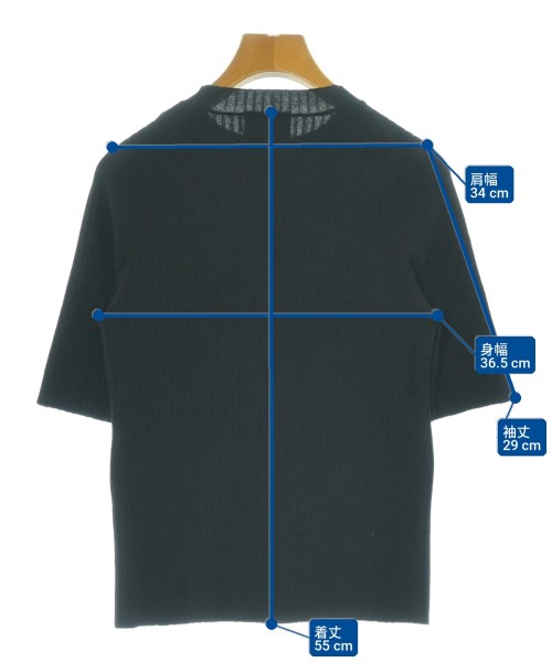 UNITED ARROWS（ユナイテッドアローズ）ニット・セーター 黒 サイズ:-(XS位) レディース/2200711252127