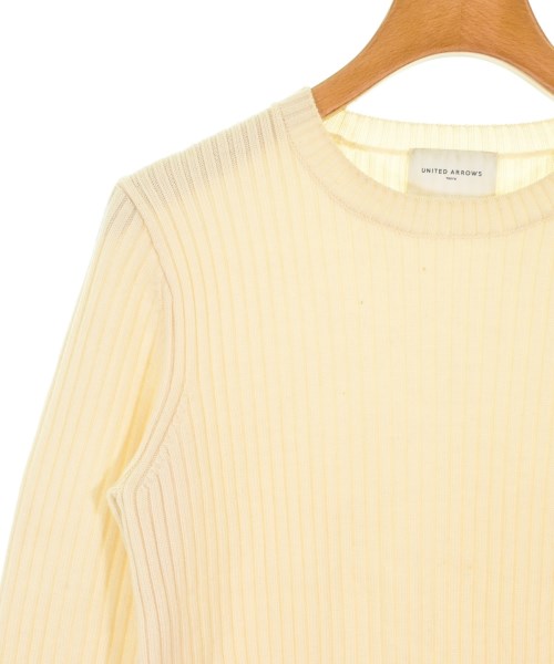 UNITED ARROWS（ユナイテッドアローズ）ニット・セーター 黄 サイズ:F レディース/2200703072160