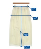 UNITED ARROWS（ユナイテッドアローズ）ロング・マキシ丈スカート 白 サイズ:38(M位) レディース/2200706438079