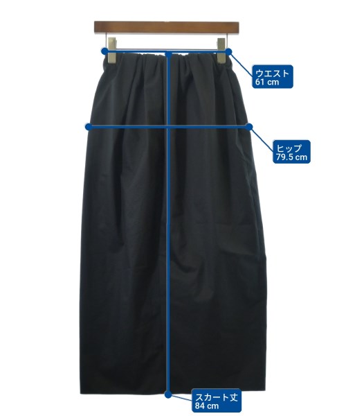 UNITED ARROWS（ユナイテッドアローズ）ロング・マキシ丈スカート 黒 サイズ:36(S位) レディース/2200706438086