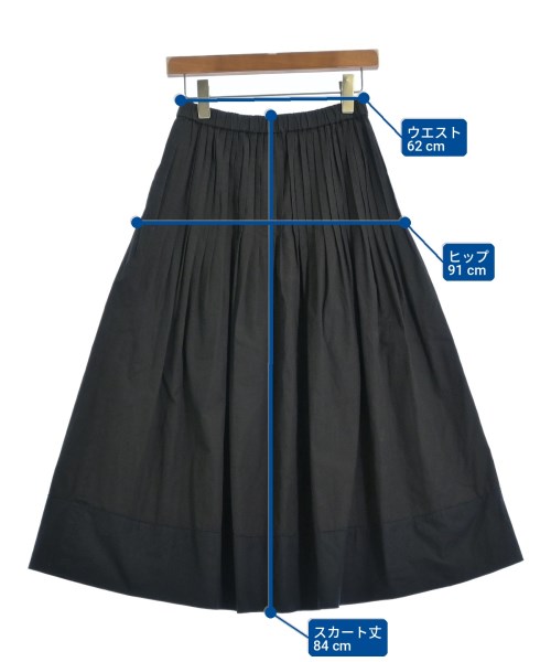 UNITED ARROWS（ユナイテッドアローズ）ロング・マキシ丈スカート 黒 サイズ:36(S位) レディース/2200711622043