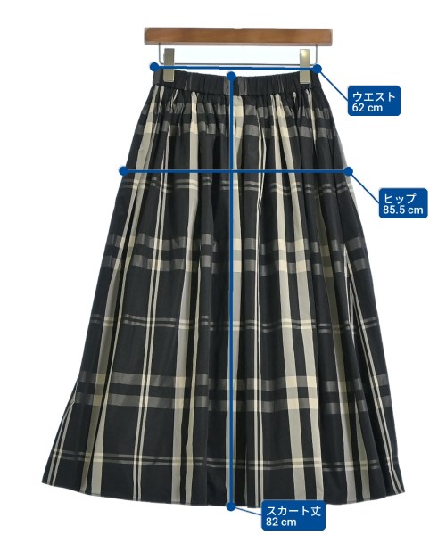 UNITED ARROWS（ユナイテッドアローズ）ロング・マキシ丈スカート 黒 サイズ:36(S位) レディース/2200706625042