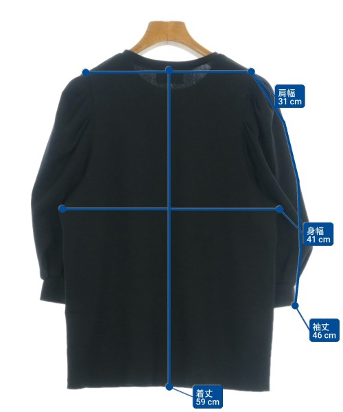 UNITED ARROWS（ユナイテッドアローズ）Tシャツ・カットソー 黒 サイズ:F レディース/2200702547027