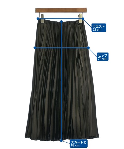 UNITED ARROWS（ユナイテッドアローズ）ロング・マキシ丈スカート カーキ サイズ:36(S位) レディース/2200707342016