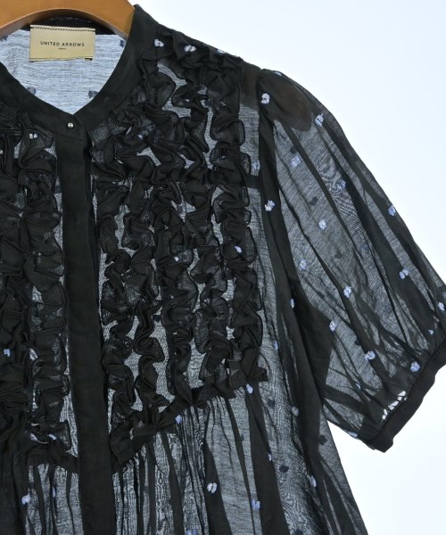 UNITED ARROWS（ユナイテッドアローズ）カジュアルシャツ 黒 サイズ:F レディース/2200709657019
