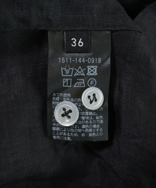 UNITED ARROWS（ユナイテッドアローズ）カジュアルシャツ 黒 サイズ:36(S位) レディース/2200709943174