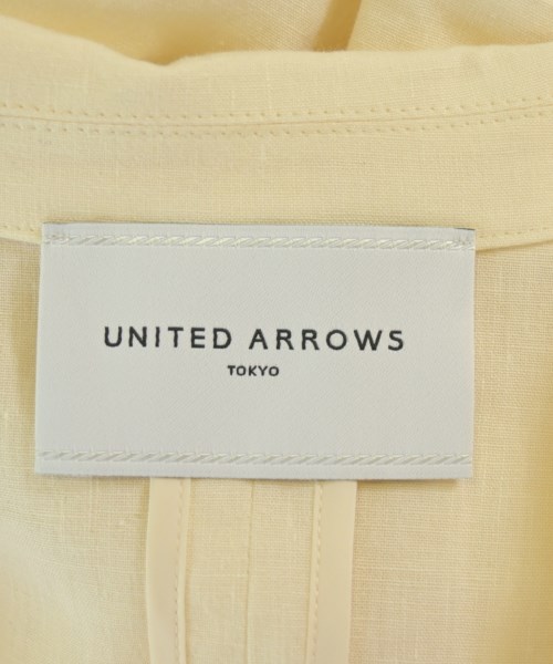 UNITED ARROWS（ユナイテッドアローズ）カジュアルジャケット 黄 サイズ:38(M位) レディース/2200706435122