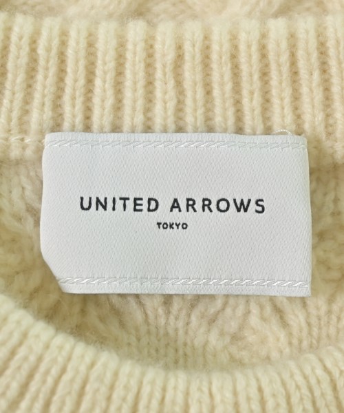 UNITED ARROWS（ユナイテッドアローズ）ニット・セーター 白 サイズ:F レディース/2200706435504