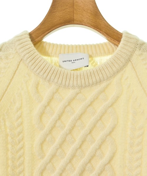 UNITED ARROWS（ユナイテッドアローズ）ニット・セーター 白 サイズ:F レディース/2200706435504