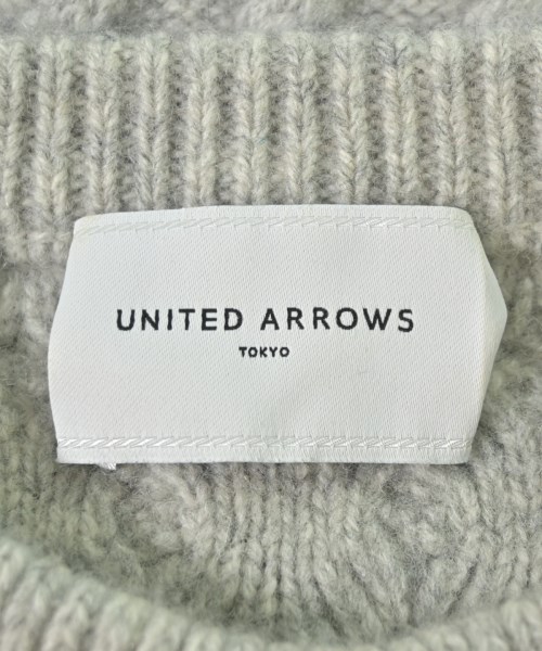 UNITED ARROWS（ユナイテッドアローズ）ニット・セーター グレー サイズ:F レディース/2200706435511