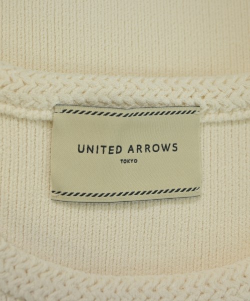 UNITED ARROWS（ユナイテッドアローズ）ベスト/ノースリーブ 白 サイズ:F レディース/2200706435733
