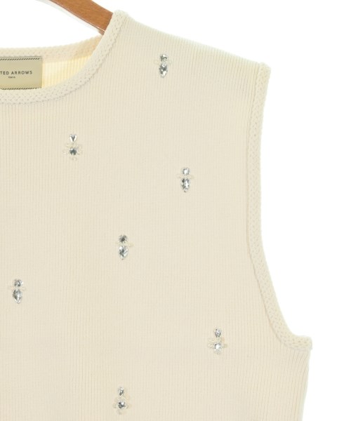 UNITED ARROWS（ユナイテッドアローズ）ベスト/ノースリーブ 白 サイズ:F レディース/2200706435733