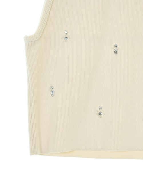UNITED ARROWS（ユナイテッドアローズ）ベスト/ノースリーブ 白 サイズ:F レディース/2200706435733
