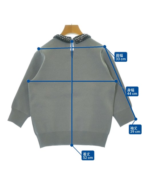 UNITED ARROWS（ユナイテッドアローズ）ニット・セーター グレー サイズ:-(M位) レディース/2200710893017