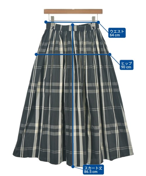 UNITED ARROWS（ユナイテッドアローズ）ロング・マキシ丈スカート 黒 サイズ:38(M位) レディース/2200710980052