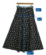 UNITED ARROWS（ユナイテッドアローズ）ロング・マキシ丈スカート 黒 サイズ:40(M位) レディース/2200712366212