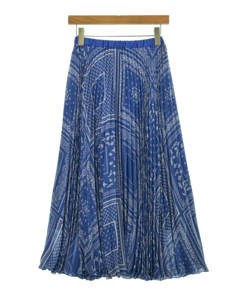 UNITED ARROWS（ユナイテッドアローズ）ロング・マキシ丈スカート 青 サイズ:36(S位) レディース/2200709554141