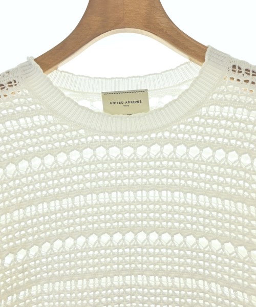 UNITED ARROWS（ユナイテッドアローズ）ニット・セーター 白 サイズ:F レディース/2200713523027