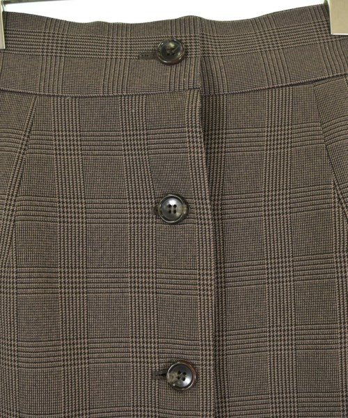 UNITED ARROWS（ユナイテッドアローズ）ひざ丈スカート 茶 サイズ:38(M位) レディース/2200709948070