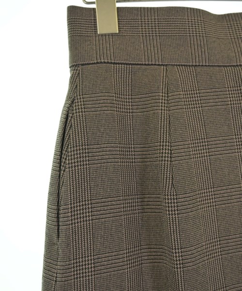 UNITED ARROWS（ユナイテッドアローズ）ひざ丈スカート 茶 サイズ:38(M位) レディース/2200709948070