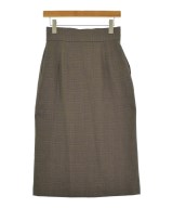 UNITED ARROWS（ユナイテッドアローズ）ひざ丈スカート 茶 サイズ:38(M位) レディース/2200709948070