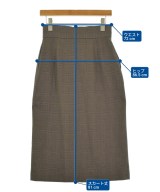 UNITED ARROWS（ユナイテッドアローズ）ひざ丈スカート 茶 サイズ:38(M位) レディース/2200709948070
