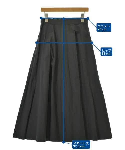 UNITED ARROWS（ユナイテッドアローズ）ロング・マキシ丈スカート 黒 サイズ:40(M位) レディース/2200713970050