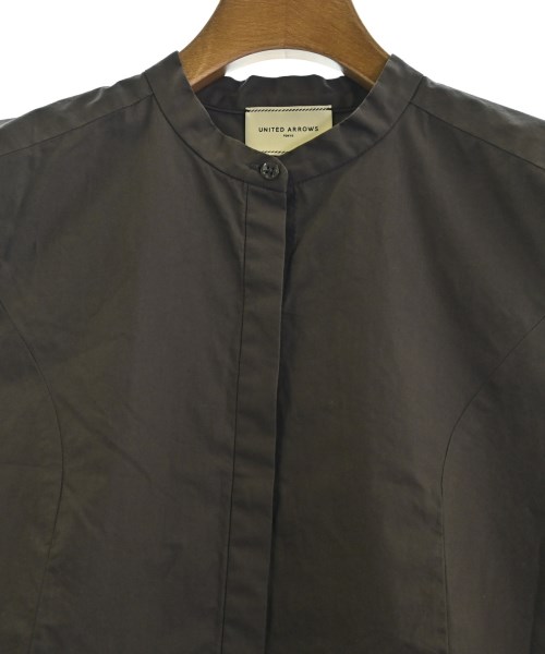 UNITED ARROWS（ユナイテッドアローズ）ブラウス 茶 サイズ:38(M位) レディース/2200714100043