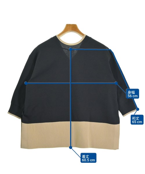 UNITED ARROWS（ユナイテッドアローズ）ニット・セーター 黒 サイズ:F レディース/2200710636034