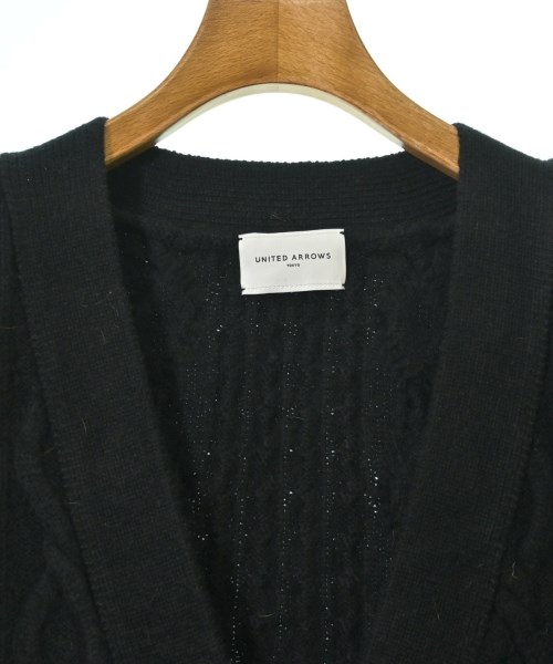 UNITED ARROWS（ユナイテッドアローズ）カーディガン 黒 サイズ:F レディース/2200714842356