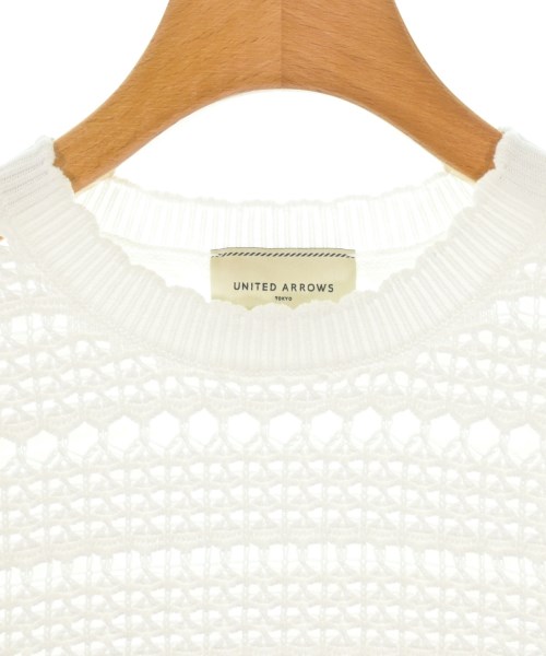 UNITED ARROWS（ユナイテッドアローズ）ニット・セーター 白 サイズ:-(M位) レディース/2200708407110