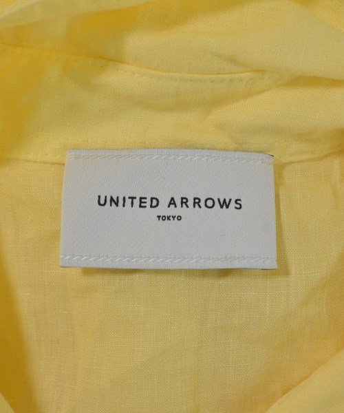 UNITED ARROWS（ユナイテッドアローズ）ブラウス 黄 サイズ:F レディース/2200714352084