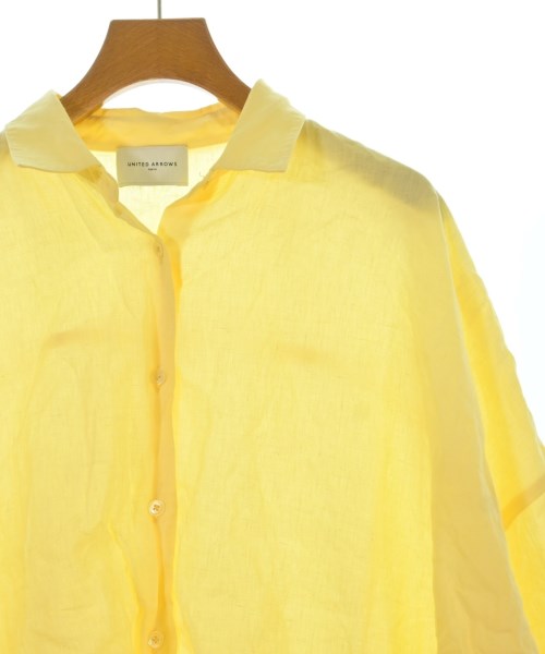 UNITED ARROWS（ユナイテッドアローズ）ブラウス 黄 サイズ:F レディース/2200714352084
