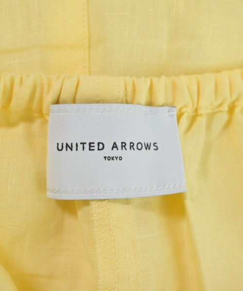UNITED ARROWS（ユナイテッドアローズ）ロング・マキシ丈スカート 黄 サイズ:38(M位) レディース/2200714352091