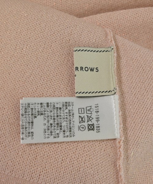 UNITED ARROWS（ユナイテッドアローズ）ベスト/ノースリーブ ピンク サイズ:F レディース/2200714352220