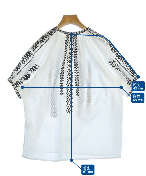 UNITED ARROWS（ユナイテッドアローズ）ブラウス 白 サイズ:F レディース/2200710499134