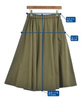 UNITED ARROWS（ユナイテッドアローズ）ロング・マキシ丈スカート カーキ サイズ:40(M位) レディース/2200709722168
