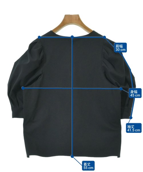 UNITED ARROWS（ユナイテッドアローズ）ブラウス 黒 サイズ:36(S位) レディース/2200710235084