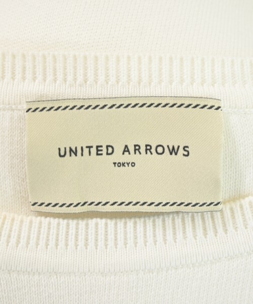 UNITED ARROWS（ユナイテッドアローズ）ニット・セーター 白 サイズ:F レディース/2200710235091