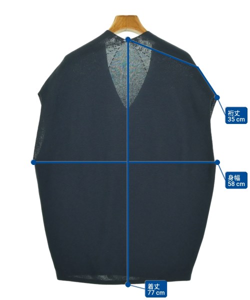 UNITED ARROWS（ユナイテッドアローズ）ベスト 紺 サイズ:F レディース/2200706398052