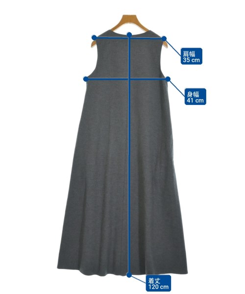 UNITED ARROWS（ユナイテッドアローズ）ワンピース グレー サイズ:36(S位) レディース/2200709727156