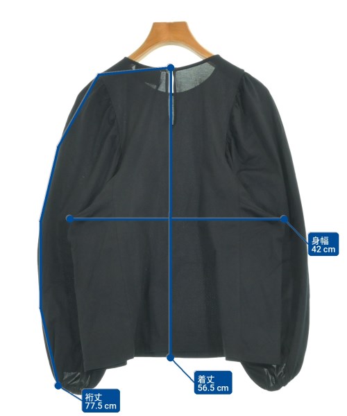 UNITED ARROWS（ユナイテッドアローズ）ブラウス 黒 サイズ:-(L位) レディース/2200712849012