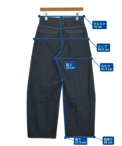 UNITED ARROWS（ユナイテッドアローズ）デニムパンツ 紺 サイズ:38(M位) レディース/2200713512205