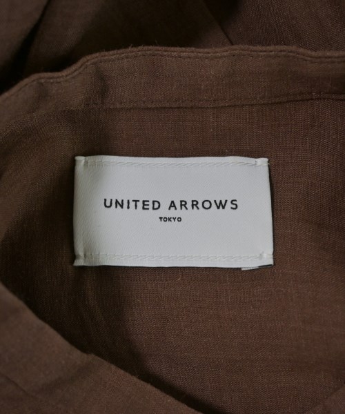 UNITED ARROWS（ユナイテッドアローズ）ブラウス 茶 サイズ:38(M位) レディース/2200716210122