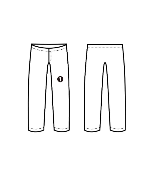 UNITED ARROWS（ユナイテッドアローズ）スラックス 青 サイズ:34(XS位) レディース/2200717304035
