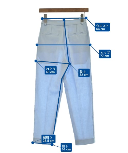 UNITED ARROWS（ユナイテッドアローズ）スラックス 青 サイズ:34(XS位) レディース/2200717304035