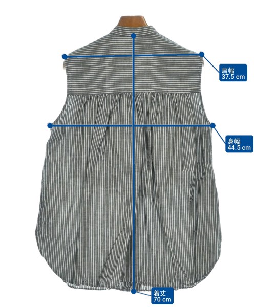 UNITED ARROWS（ユナイテッドアローズ）カジュアルシャツ グレー サイズ:-(XL位) レディース/2200715383391