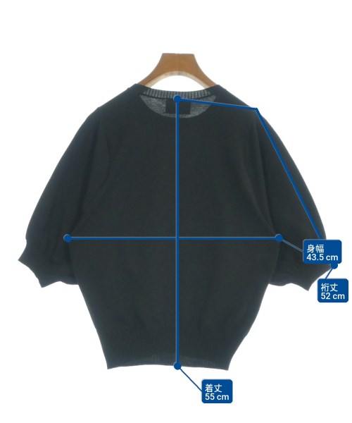 UNITED ARROWS（ユナイテッドアローズ）ニット・セーター 黒 サイズ:F レディース/2200718451042