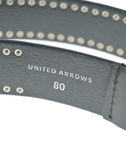 UNITED ARROWS（ユナイテッドアローズ）ベルト 黒 サイズ:80 レディース/2200718451103