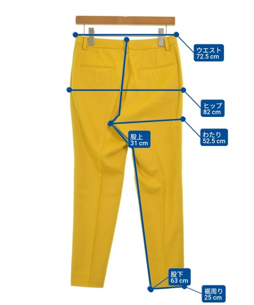 UNITED ARROWS（ユナイテッドアローズ）スラックス 黄 サイズ:38(M位) レディース/2200712247030
